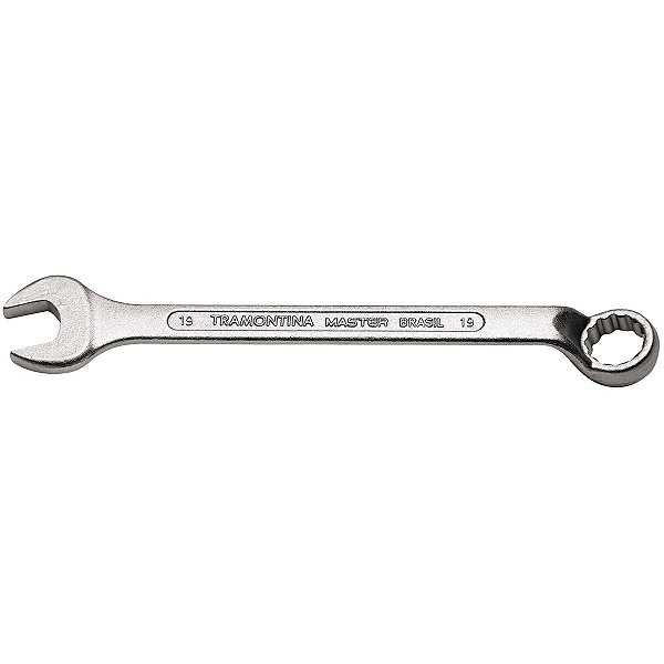Chave Combinada 19MM com Pescoço Aço Cromado 42246119 Master Tramontina