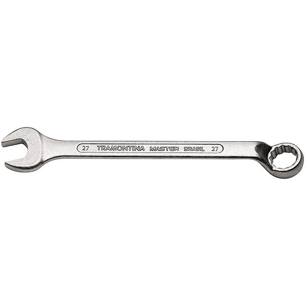 Chave Combinada 27MM com Pescoço Aço Cromado 42246127 Master Tramontina