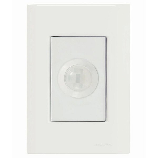 Conjunto Detector de Presença 4x2 Bivolt Giz Branco 57230080 Tramontina