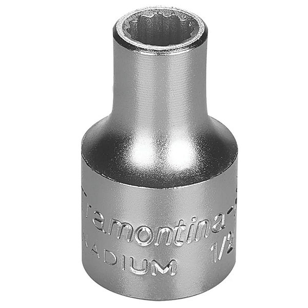 Soquete Estriado 12MM com Encaixe 1/2" 44833/112 Tramontina