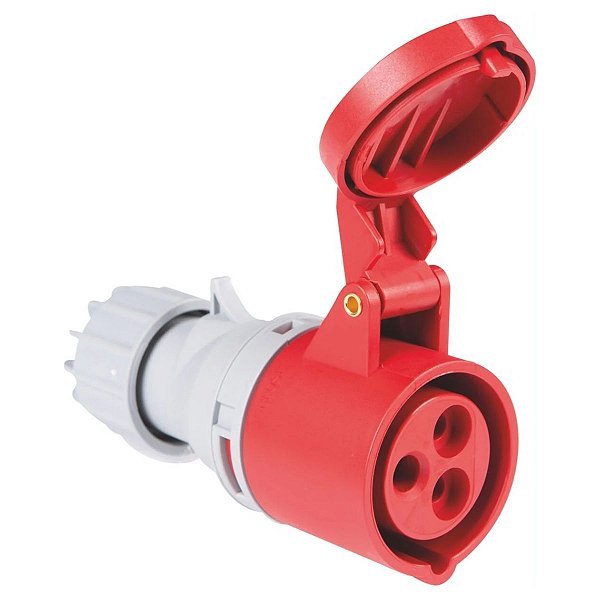 Tomada de Acoplamento Industrial 2P+T 32 A 380-415Vca 9H Tramontina