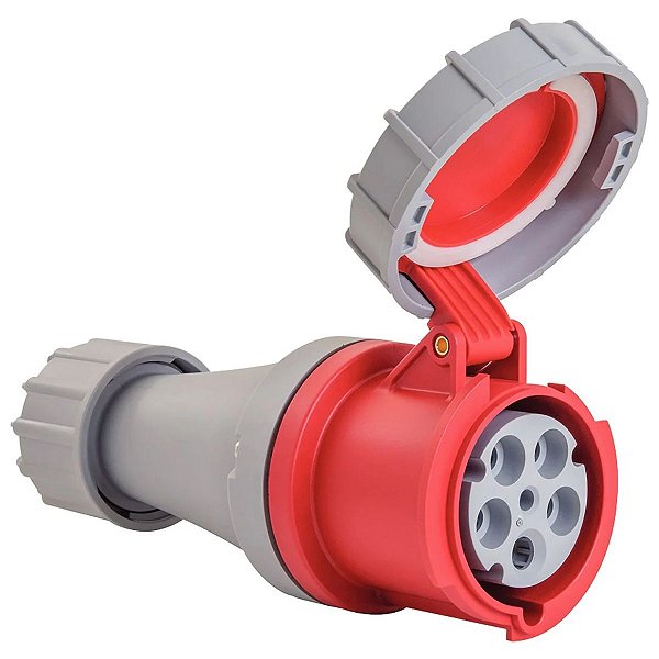 Tomada de Acoplamento Industrial 3P+N+T 63 A 380-415Vca 6H Tramontina