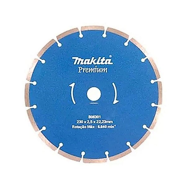 Disco Diamantado Segmentado 230mm para Concreto B06301 Premium Makita