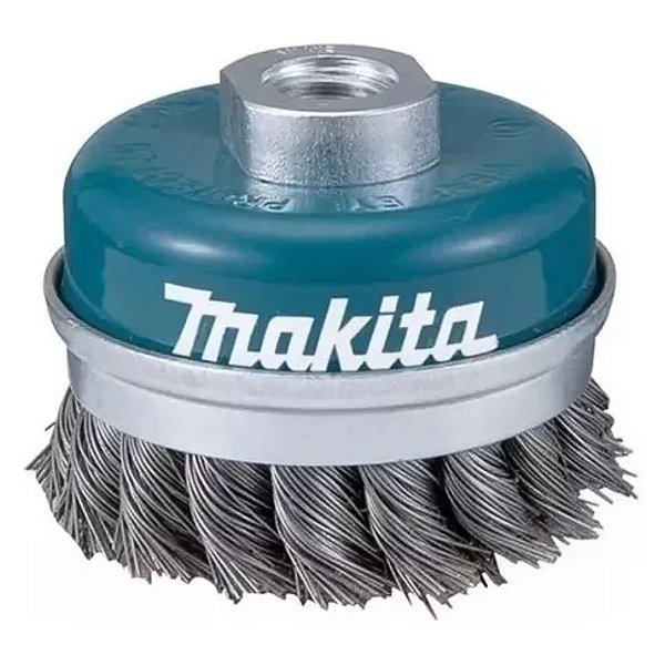 Escova de Aço 60MM Tipo Copo Trançado D-55217 Makita