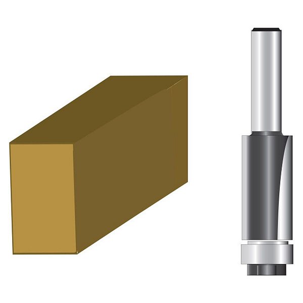 Fresa Dupla para Laminar Haste 1/4" Corte 1/2" D-49286 Makita