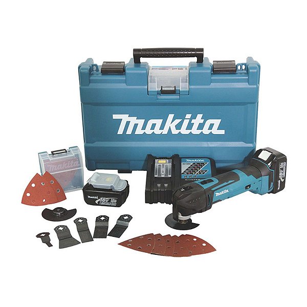 Multiferramenta 18V DTM51RFEX2 com Kit Acessórios Makita