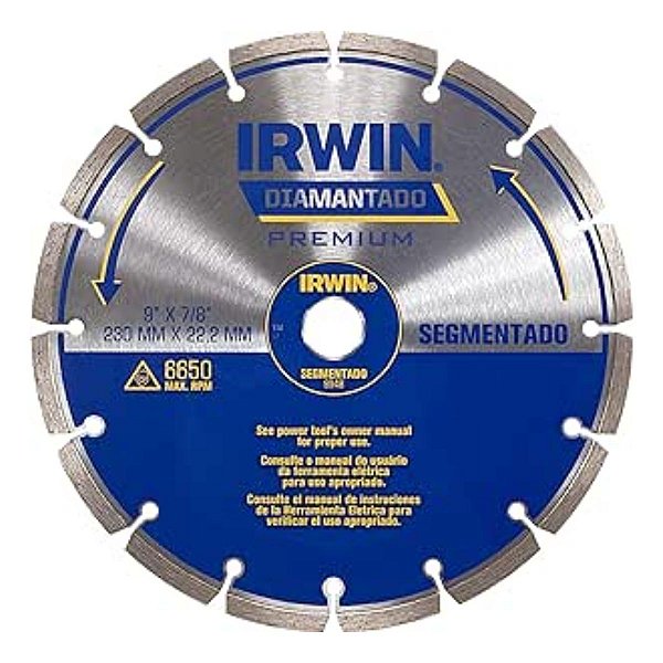 Disco DiamantadoTurbo 230X22,2MM IW47900 Irwin