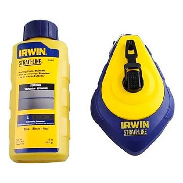 IRWIN Giz de Linha Kit Marcaçaõ 30m Fast 64494 Azul Irwin