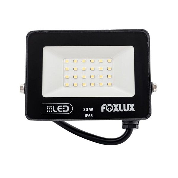 Refletor Led 30W 6500K Bivolt Branca LED38.35 Foxlux