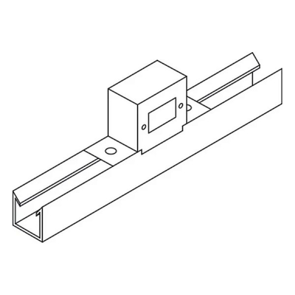 Caixa para Tomada em Perfilado BP-077 Bandeirantes