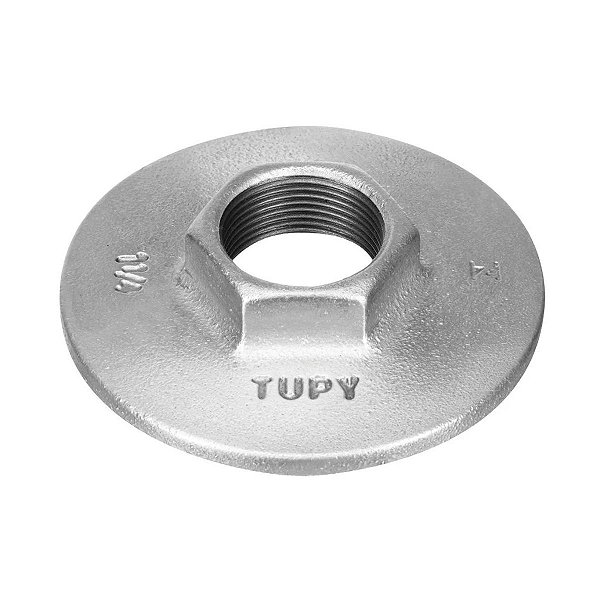 Flange Galvanizado Sextavado 1/2 Tupy