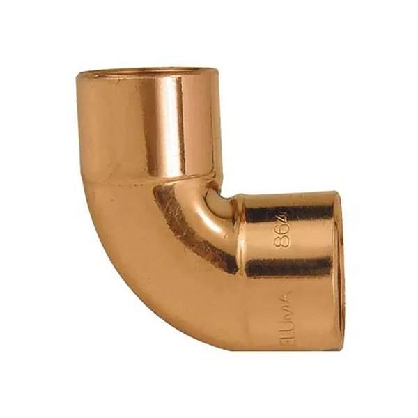 Cotovelo Cobre Nº607 22MM Eluma