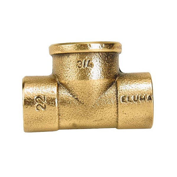 Tê 712 RC 22X1/2X22 Bronze Eluma