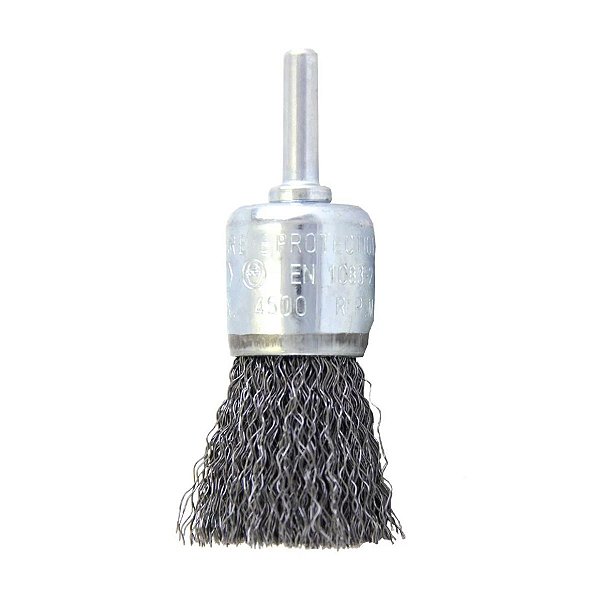 Escova Hobby Pincel Ondulada 25MM Aço Carbono Norton