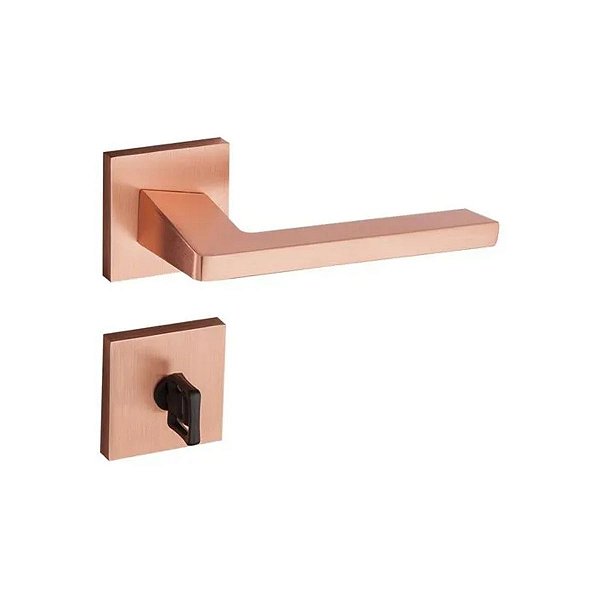 Fechadura Karli Banheiro 745-90B 55MM Rose Pado