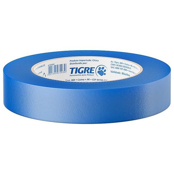 Fita Crepe 24MMx5M 62182024 Azul Tigre