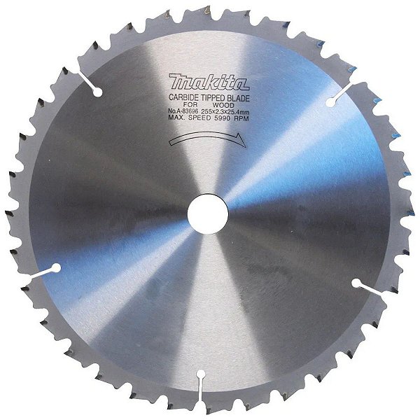Disco de Serra Circular para Madeira 255x25,4x32D A83696 Makita