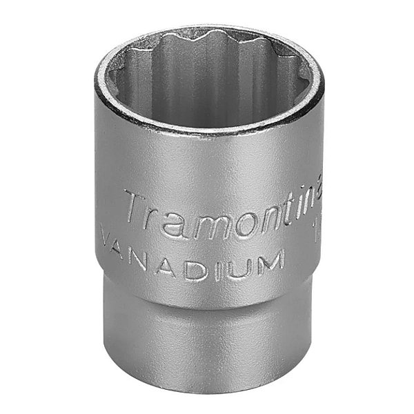 Soquete Estriado 1/2" 23MM 44833/123 Tramontina
