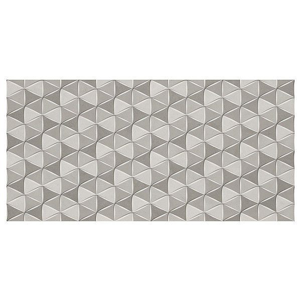 Porcelanato Metrópole Decor Polido 53R 53x106CM Retificado Delta