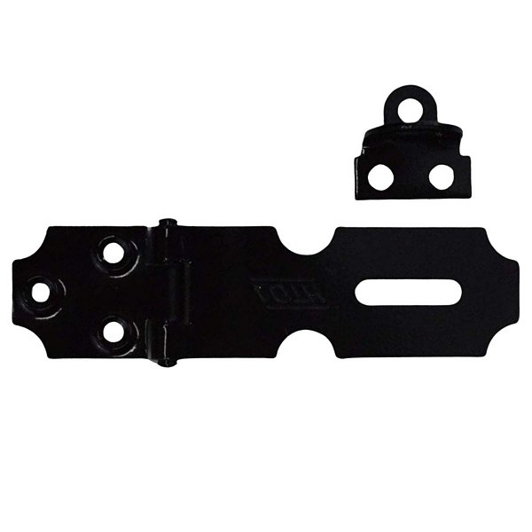 Porta Cadeado 2,5" Tipo Leve Cromatizado Preto 70023 Loth