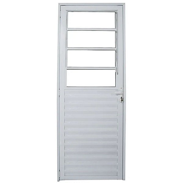 Porta Basculante 210x70 Direita Alumínio Branco VMBOR 5814 Esquadrisul