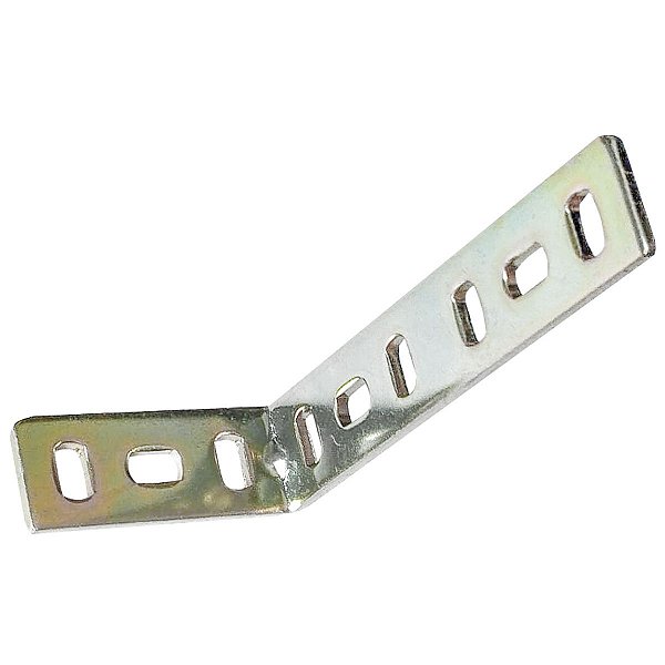 Cantoneira de Reforço 20x50x100x2,65MM Aço Galvanizado N629-50100 Minubras