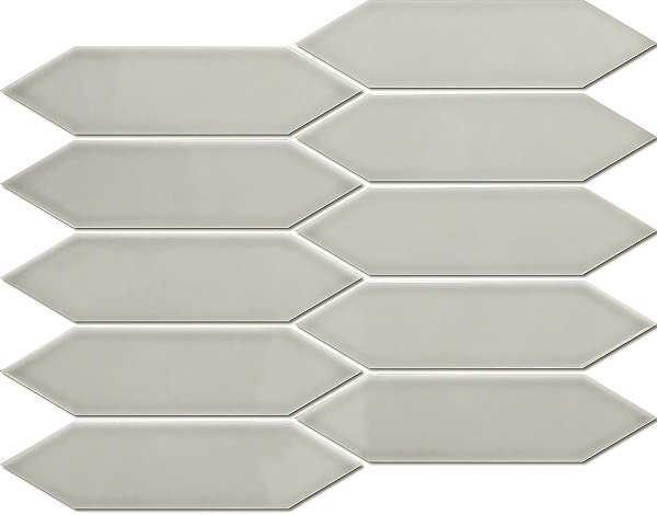 Porcelanato 25,7X31,3 Mc Six Gray 61546 Portinari