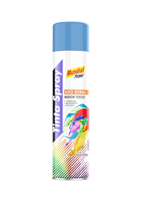 Spray Uso Geral Azul Claro 400ML AE01000066 Mundial