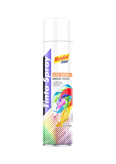 Spray Uso Geral Branco 400ML AE01000101 Mundial