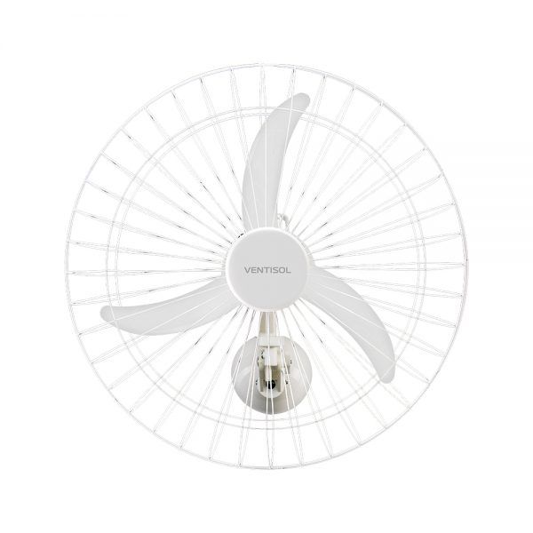 Ventilador Oscilante de Parede Branco 60cm Bivolt Ventisol