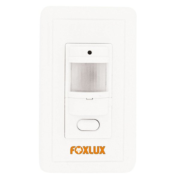 Sensor de Presença 180º de Embutir 4x2 Parede Foxlux