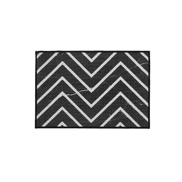 Tapete De Marmore Chevron  Cleankasa 50x75 Kapazi