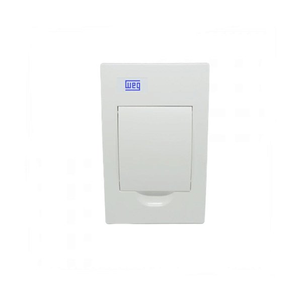 Quadro De PVC Embutir Sem Barramento 04 Disjuntor Branco Weg