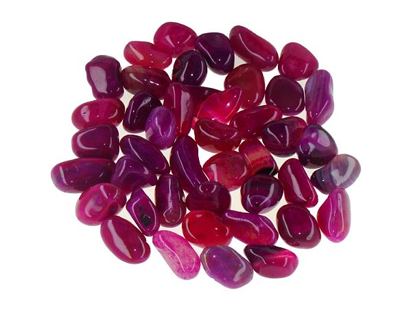 Ágata Rosa Rolada 5kg - de 0,5 a 2 centímetros