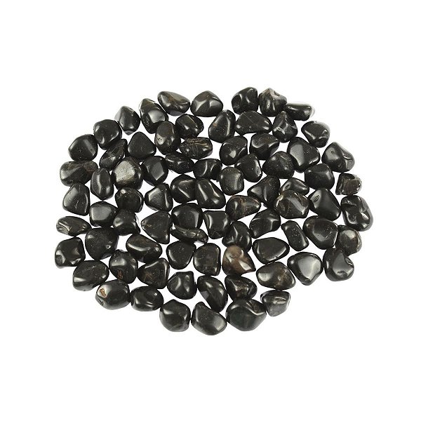 Ônix Negra Rolada 1kg - de 0,5 a 2 centímetros