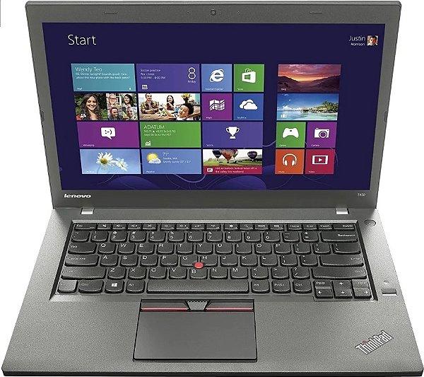Notebook Lenovo T460 Processador i5 6 Geração Memoria 04GB DDR4  HDD 500GB , Tela 14' Led , Hdmi , Semi Novo