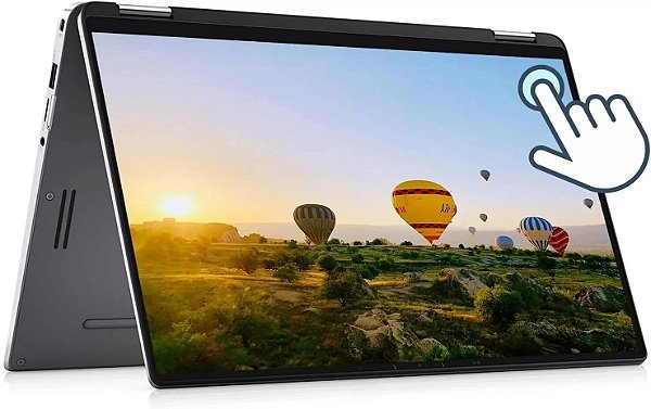 Notebook Dell Latitude 7400 - Processador i5 - 8º Geração - Memória 16 GB Integrda - NVME 256 GB GB - Tela 14' Polegadas - 2X USB - 1X USB Tipo C - HDMI - Tela Touch Screen - Vira tablet - Detalhe Webcan