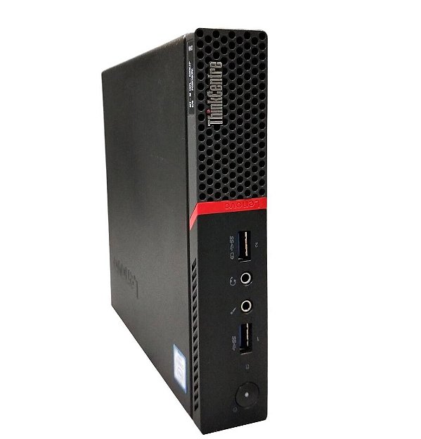 Desktop Micro Lenovo M900 - Processador Pentium Gold G4400T- Memória 08 GB - Hard Disk 500 GB - Suporta processador 6Th Geração da Intel - DETALHE LEIA