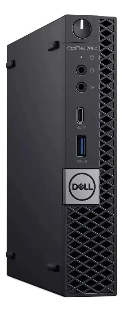 Desktop Micro Dell Optiplex 3070 - Processador i5 - 8º Geração - Memoria 1X pente de 08 GB - 2X Bancos de Memória - NVME 256 GB - FRONTAL: 1X USB 3.0 - 1X USB-C - TRASEIRA: 2X USB 3.0 - 2X USB 2.0 - 1X Display Port - 1X HDMI - 1X RJ 45 - Possui placa Wi-F
