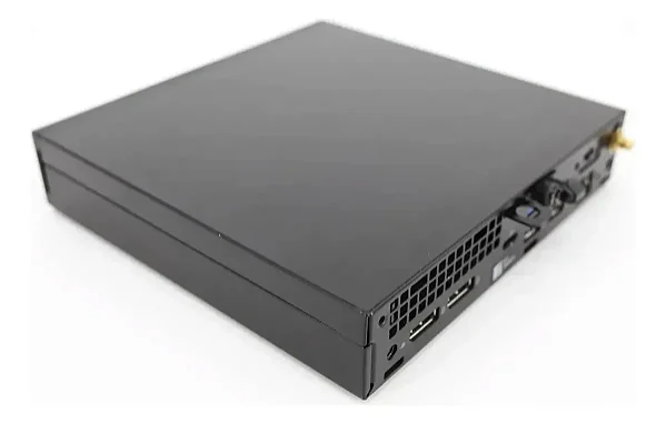 Desktop Micro Dell Optiplex 3060 - Processador i5 - 8º Geração - Memoria 1X pente de 08 GB - 2X Bancos de Memória - NVME 256 GB - FRONTAL: 1X USB 3.0 - 1X USB-C - TRASEIRA: 4X USB 3.0 - 1X HDMI - 1X Display Port - 1X RJ 45 - Possui placa Wi-FI