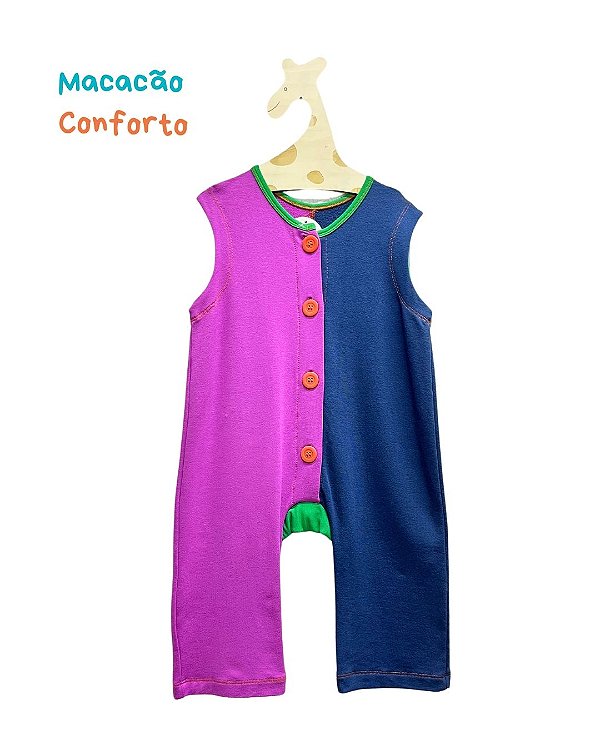 Macacão Conforto Duo Color