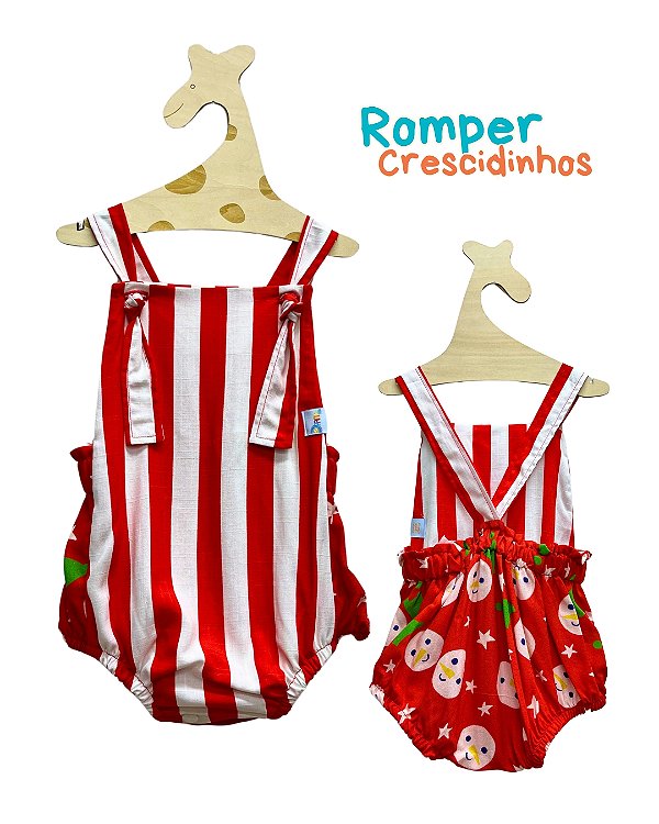 Romper Boneco de Neve