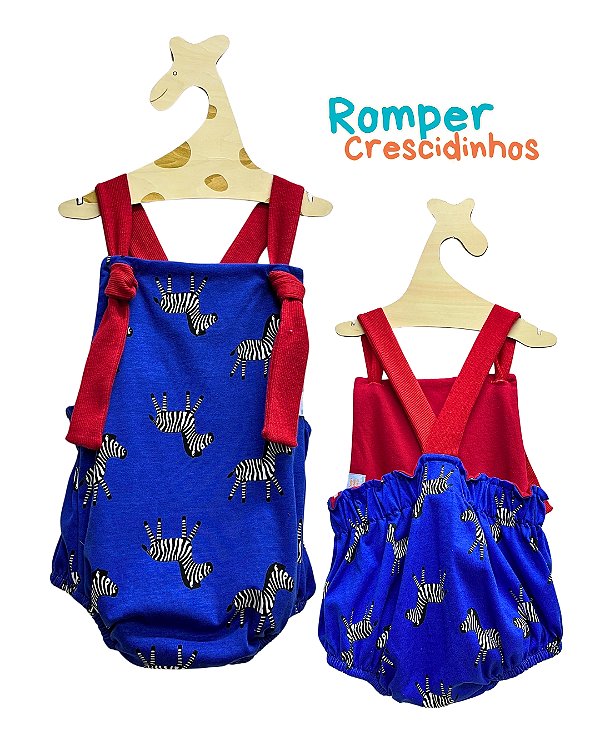 Romper Zebra