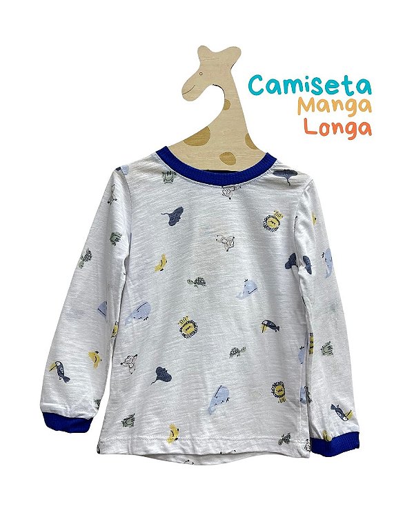 Camiseta manga Longa Sarafi