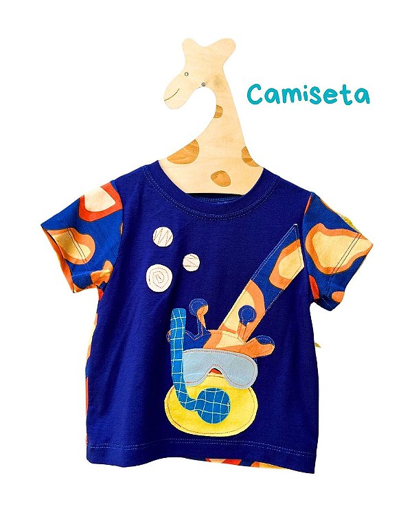 Camiseta Girafa