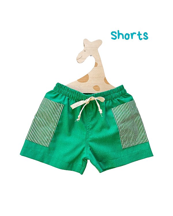 Shorts Cargo Folha