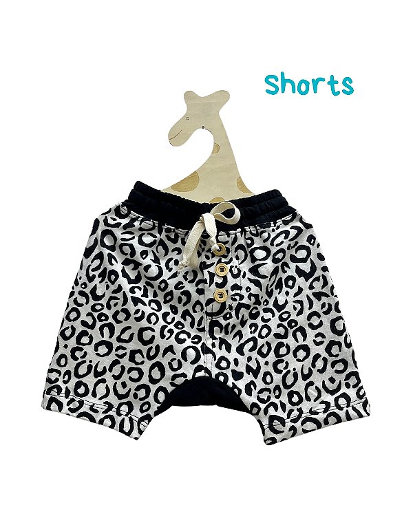 Shorts saruel Malha Saruel onça