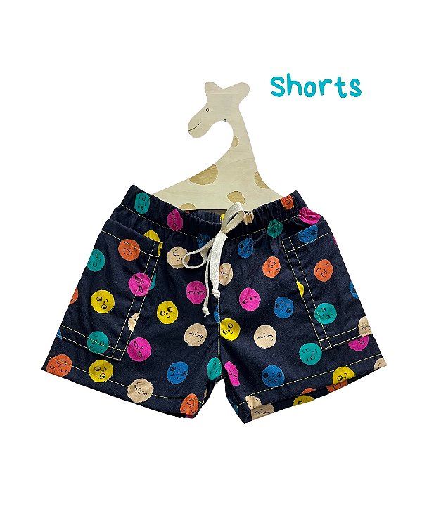 Shorts Cargo Viscose Carnaval