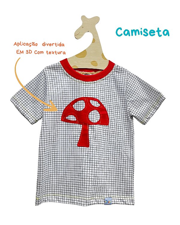 Camiseta Cogumelo