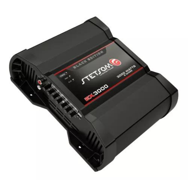 Módulo Amplificador Stetsom Ex3000 1,2,4 Ohm Black Edition